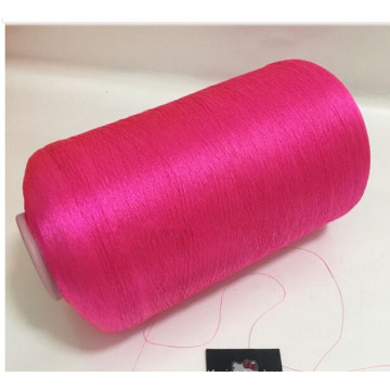 75D DTY Semi Dull Red Polyester Yarn for Wholesale